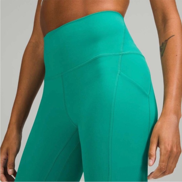 Lululemon High-Rise Pant with Pockets 25" Maldives Green size 4 - Picture 2 of 5